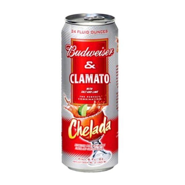 Budweiser Chelada with Clamato